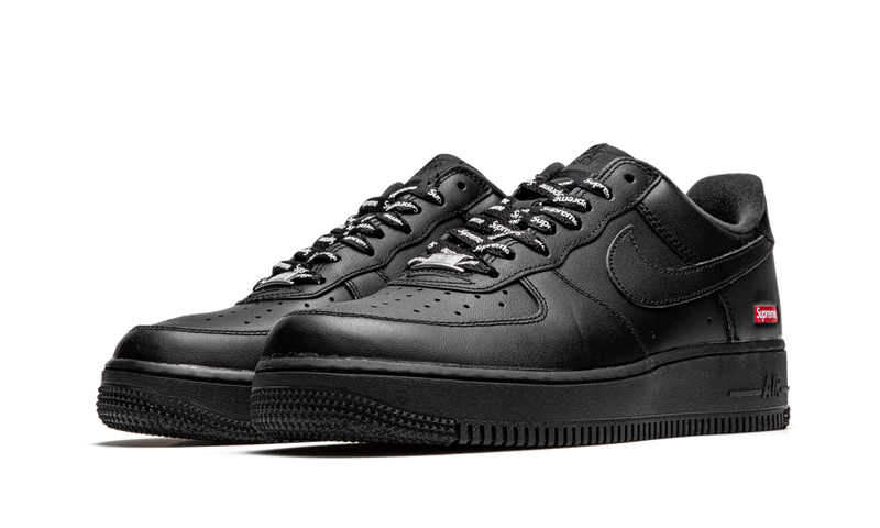 Supreme x Nike Air Force 1 Low 'Mini Box Logo' – CU9225-001 | Black AF1 Low with Supreme Box Logo Detailing