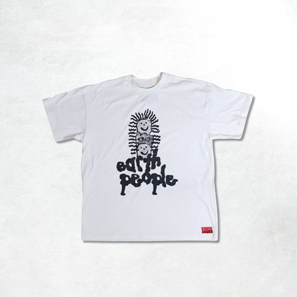 Earth People Schmidt Tee: White