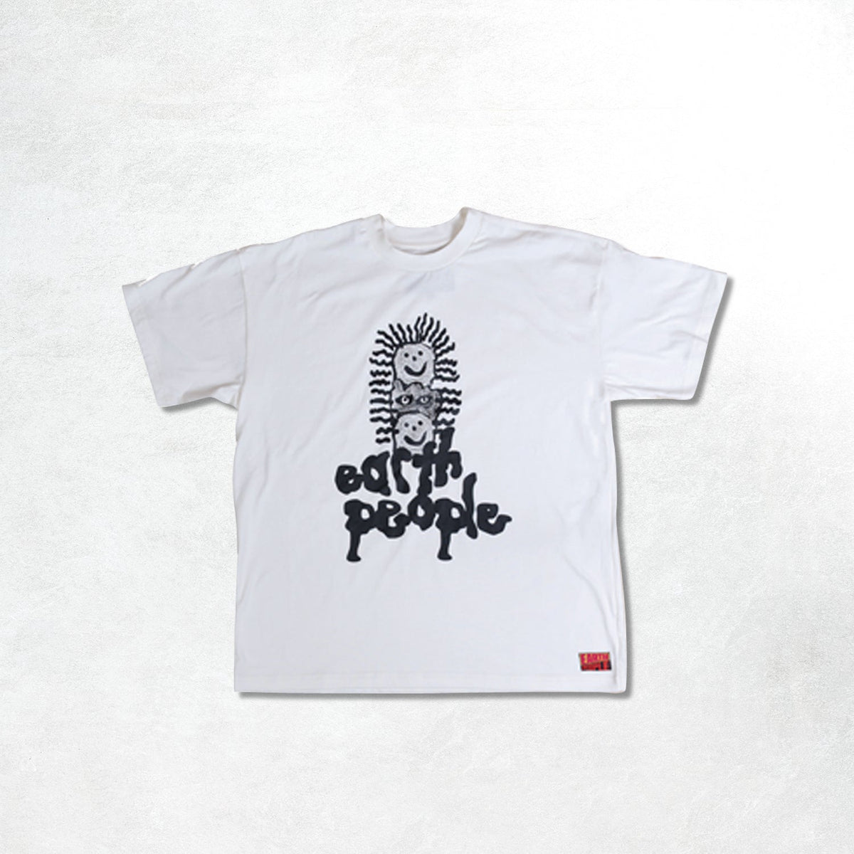Earth People Schmidt Tee: White