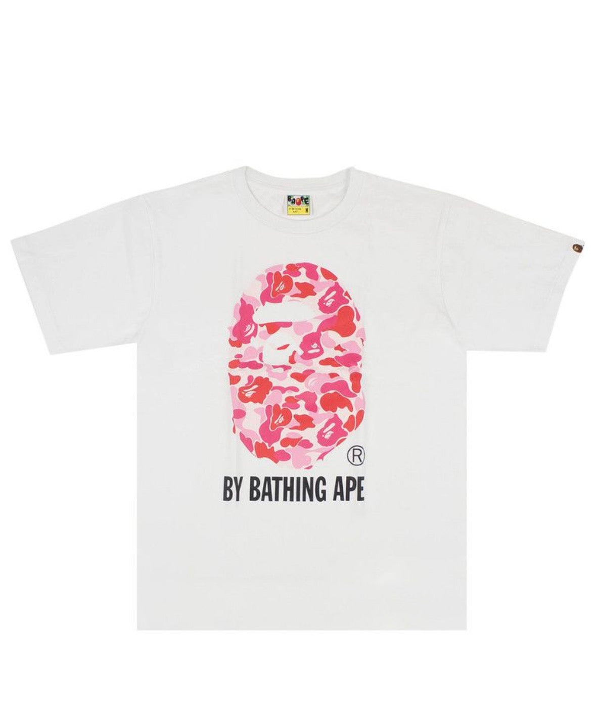 Bape T-Shirt Color Camo White/ Pink