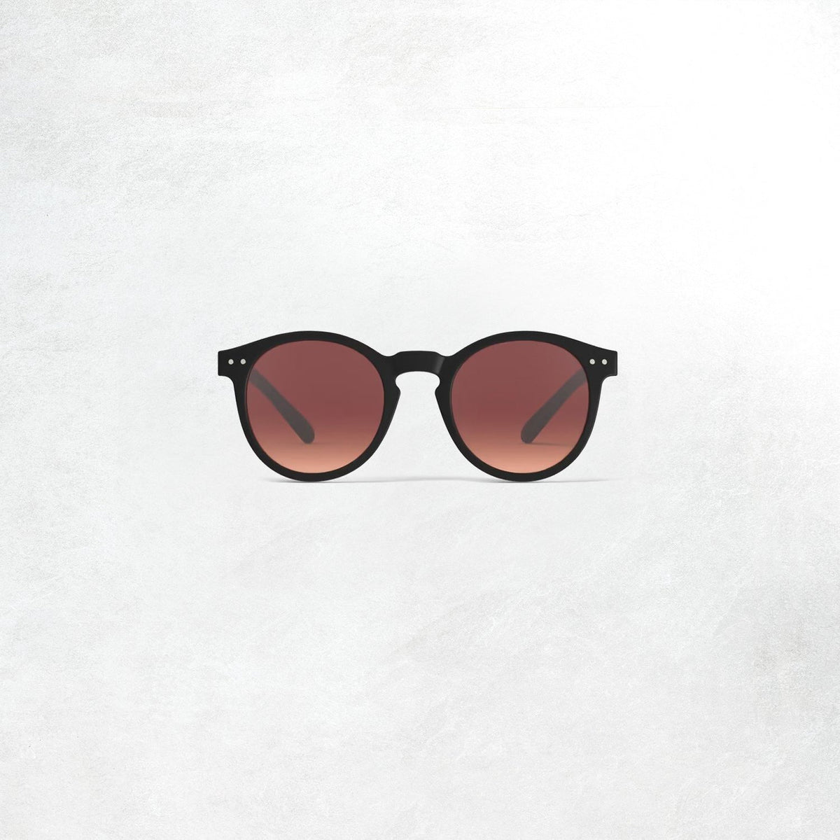 Izipizi Sun Glasses #M: Black Road Brown Shading Lenses