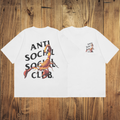ASSC White Tee – Scorpion Back Print