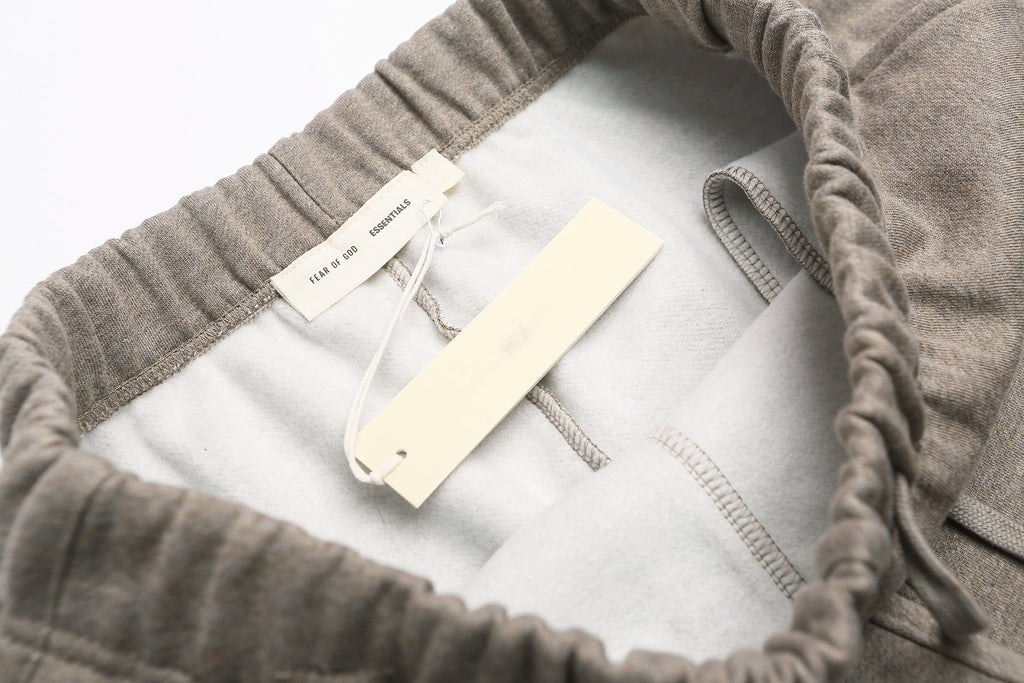 Fear Of God Essentials Flocked Big Logo Fleece Sweat Pants Streetwear