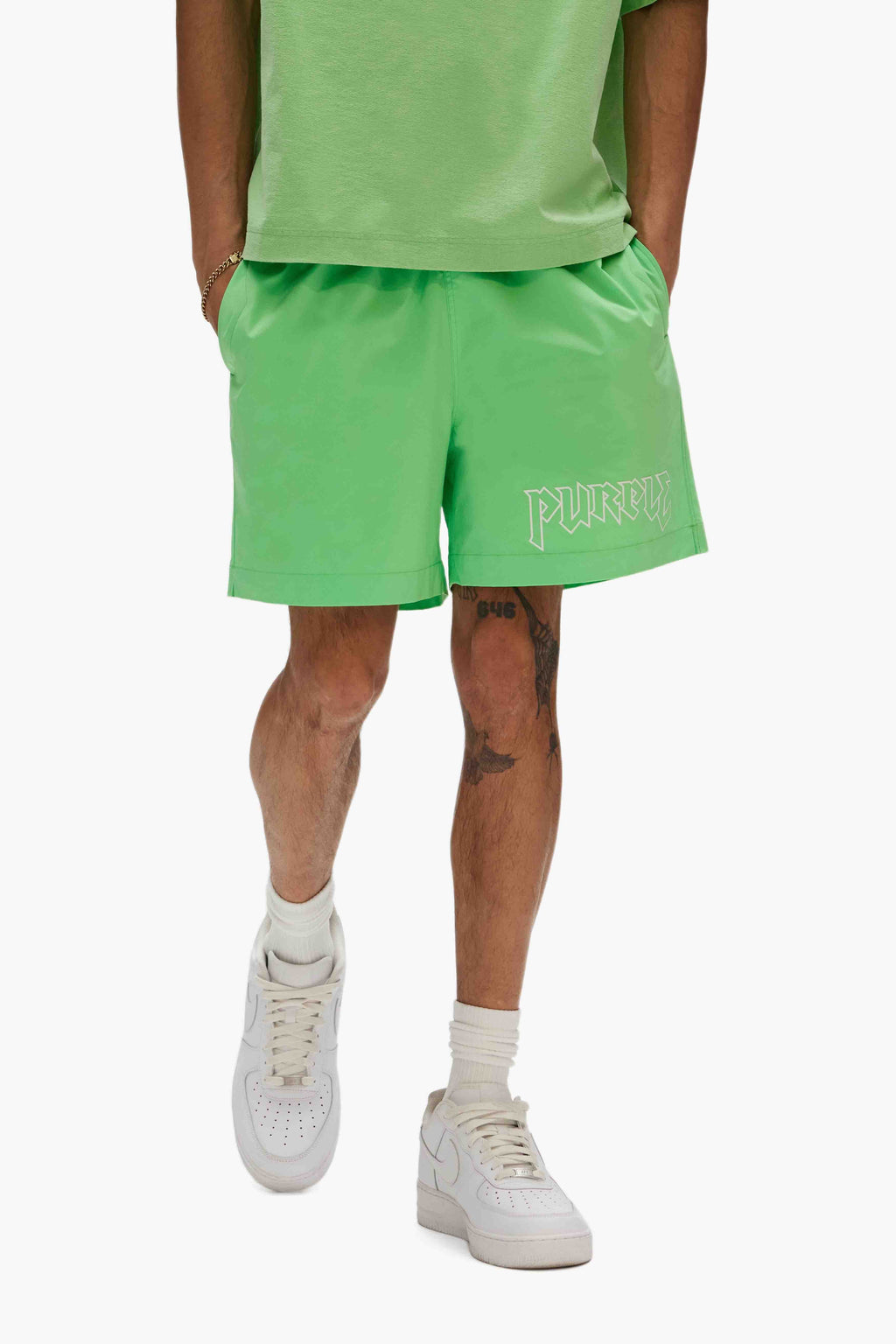 Metal Swim Shorts