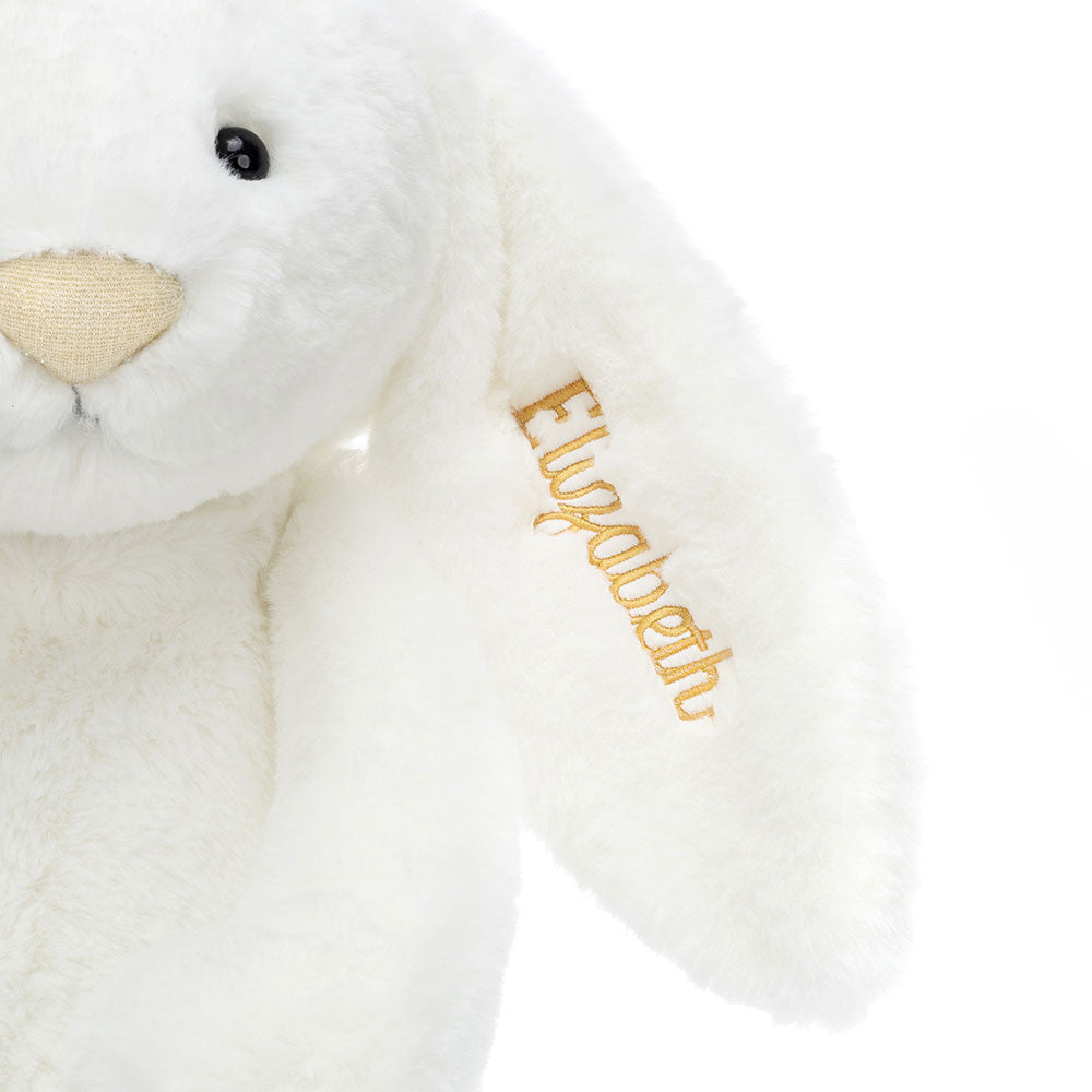 Personalized Bashful Luxe Bunny Luna Huge