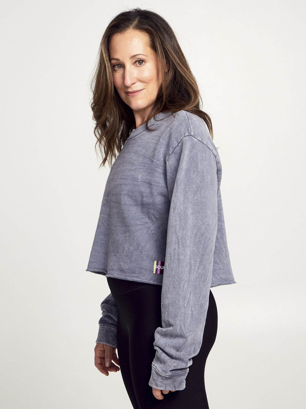 CASEY CROP SWEATSHIRT