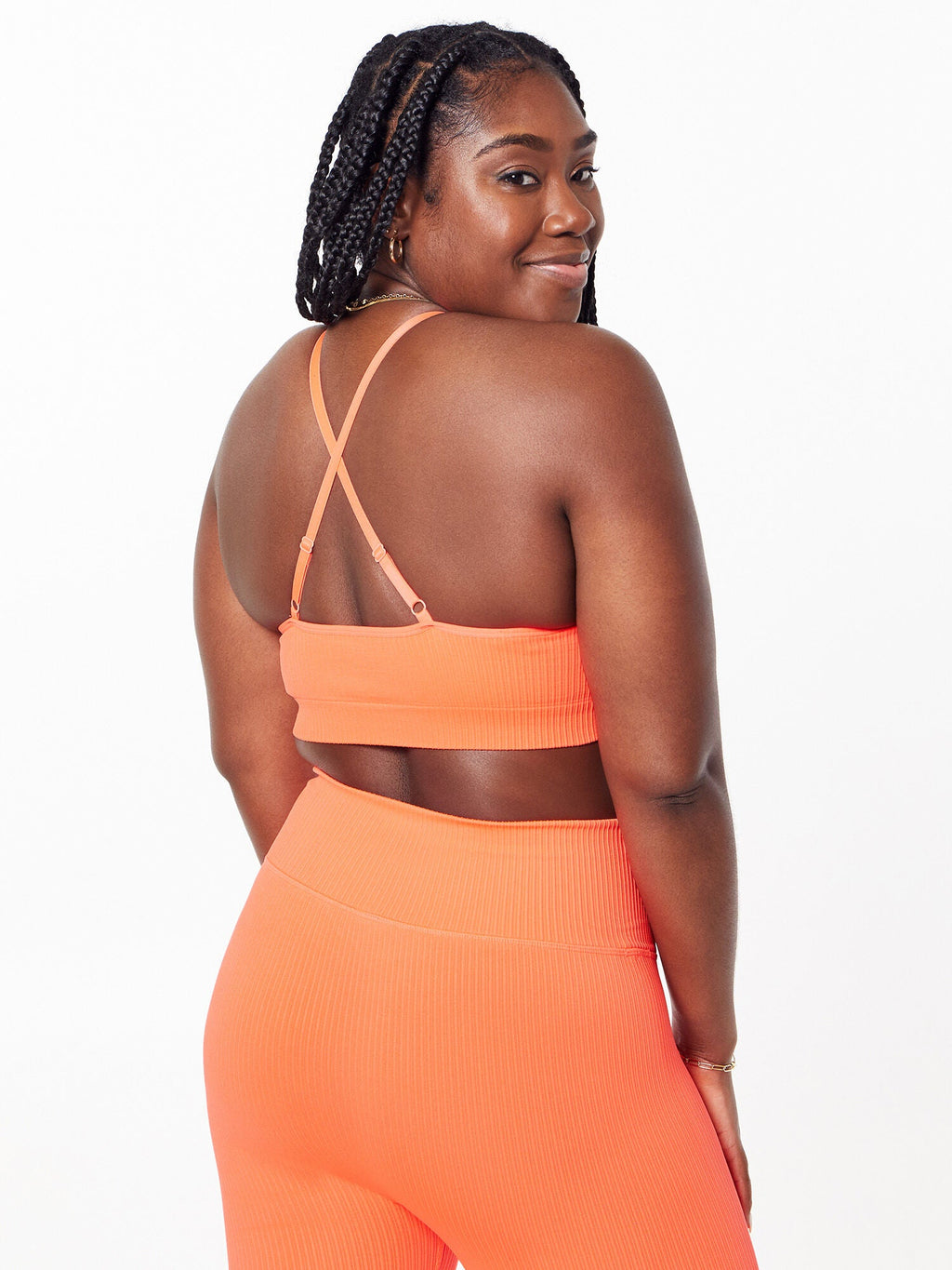 SEAMLESS CHUNKY RIB BRA