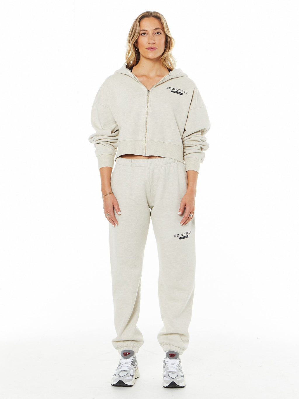 MARISSA CROP ZIP HOODIE