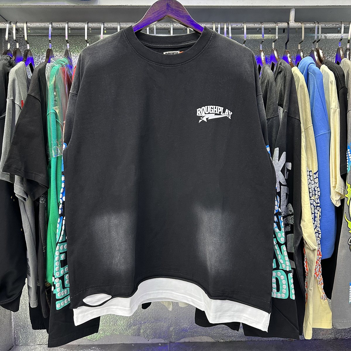Rough Play Bodega Graphic Long-Sleeve T-Shirt