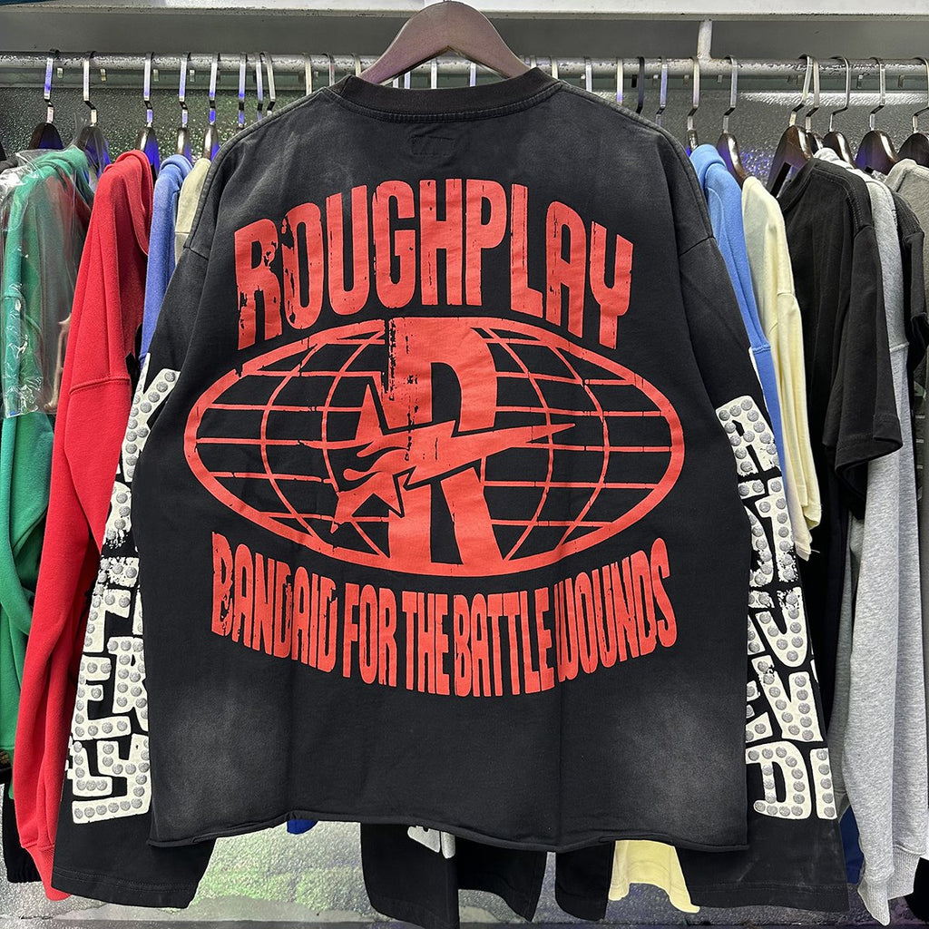 Rough Play Together Graphic Long-Sleeve T-Shirt