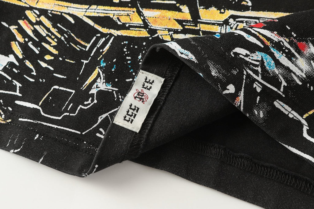 Godspeed Spooky Invasion Skeleton Graphic T-Shirt