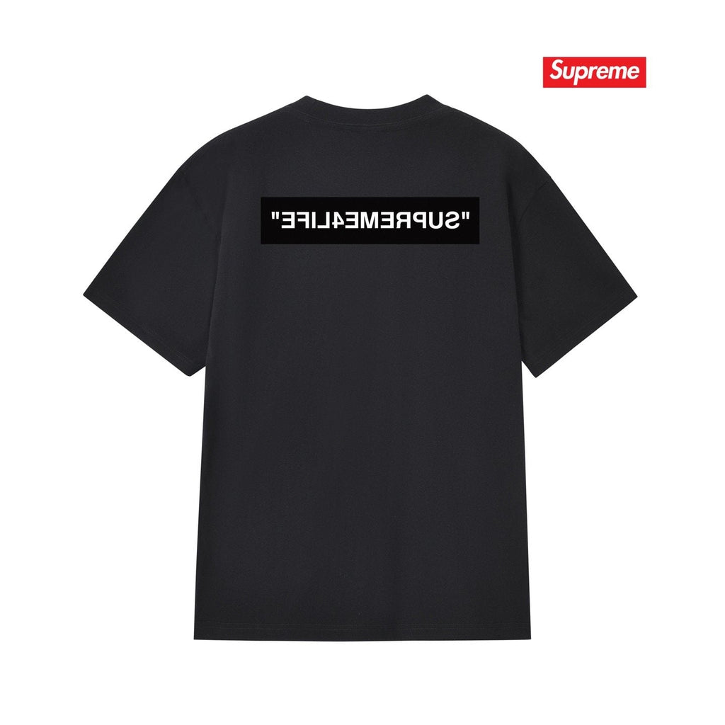Supreme Front Chest and Back Graphic T-Shirt