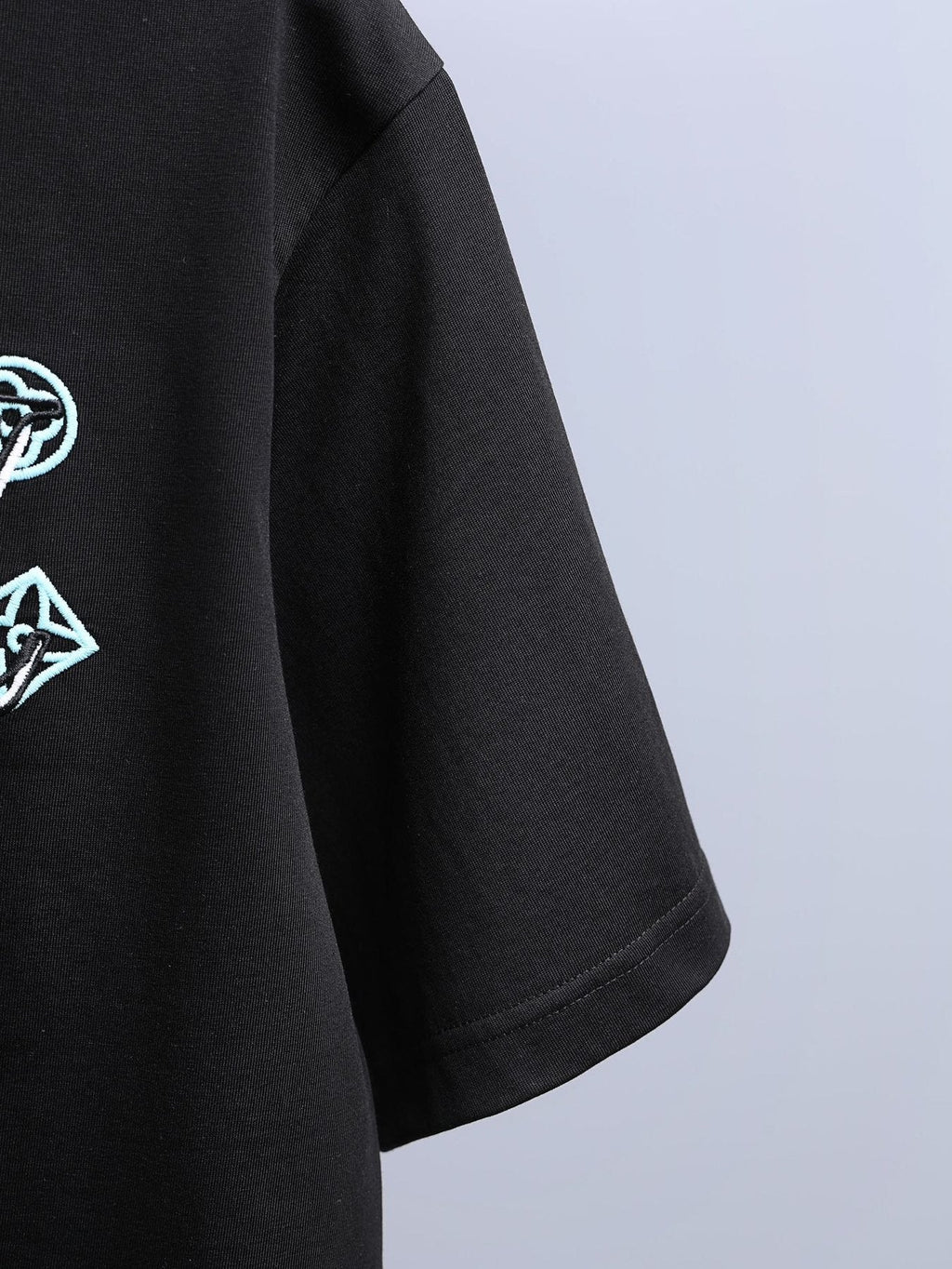 Louis Vuitton*LV Floral Embroidered Short-Sleeve T-Shirt