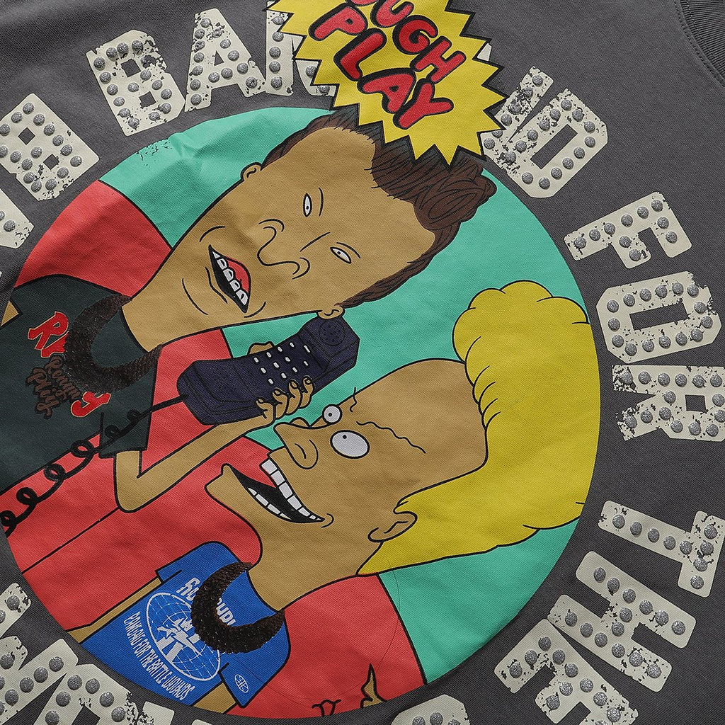 Rough Play Beavis and Butthead Van Graphic T-Shirt