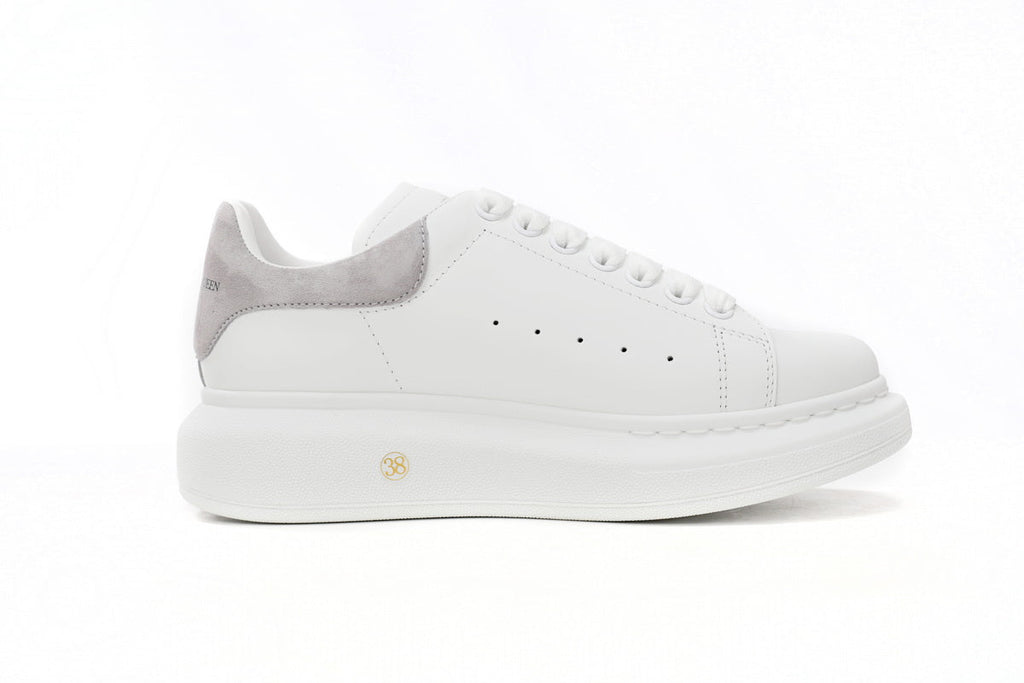 Alexander McQueen Oversized Sneaker Gray Velvet