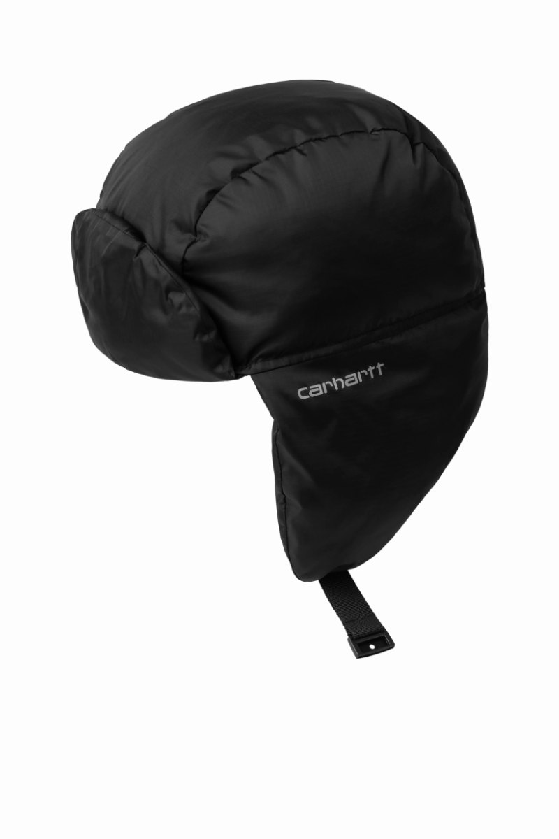 CARHARTT WIP ARDON EAR GUARD CAP Black / Shady Grey