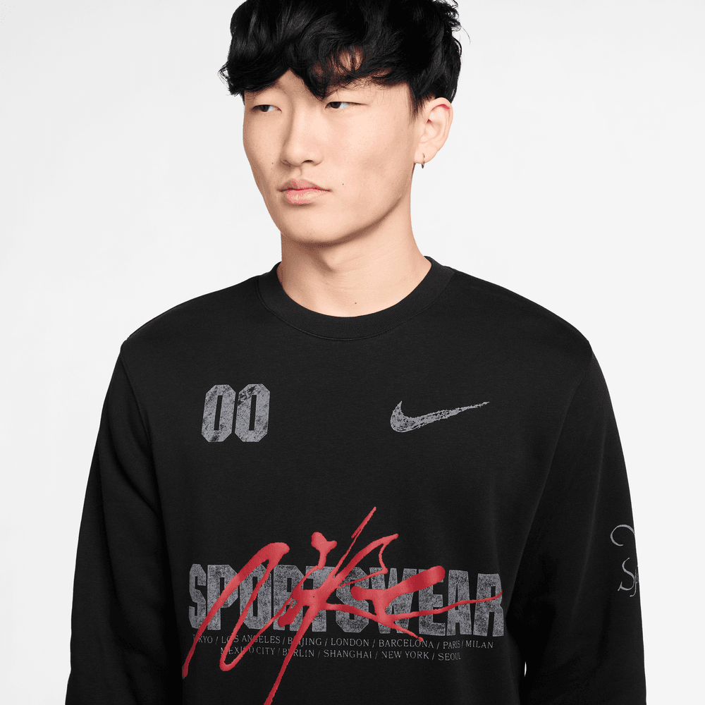 Nike Sportswear Club Basketball Off Court 3 Crewneck