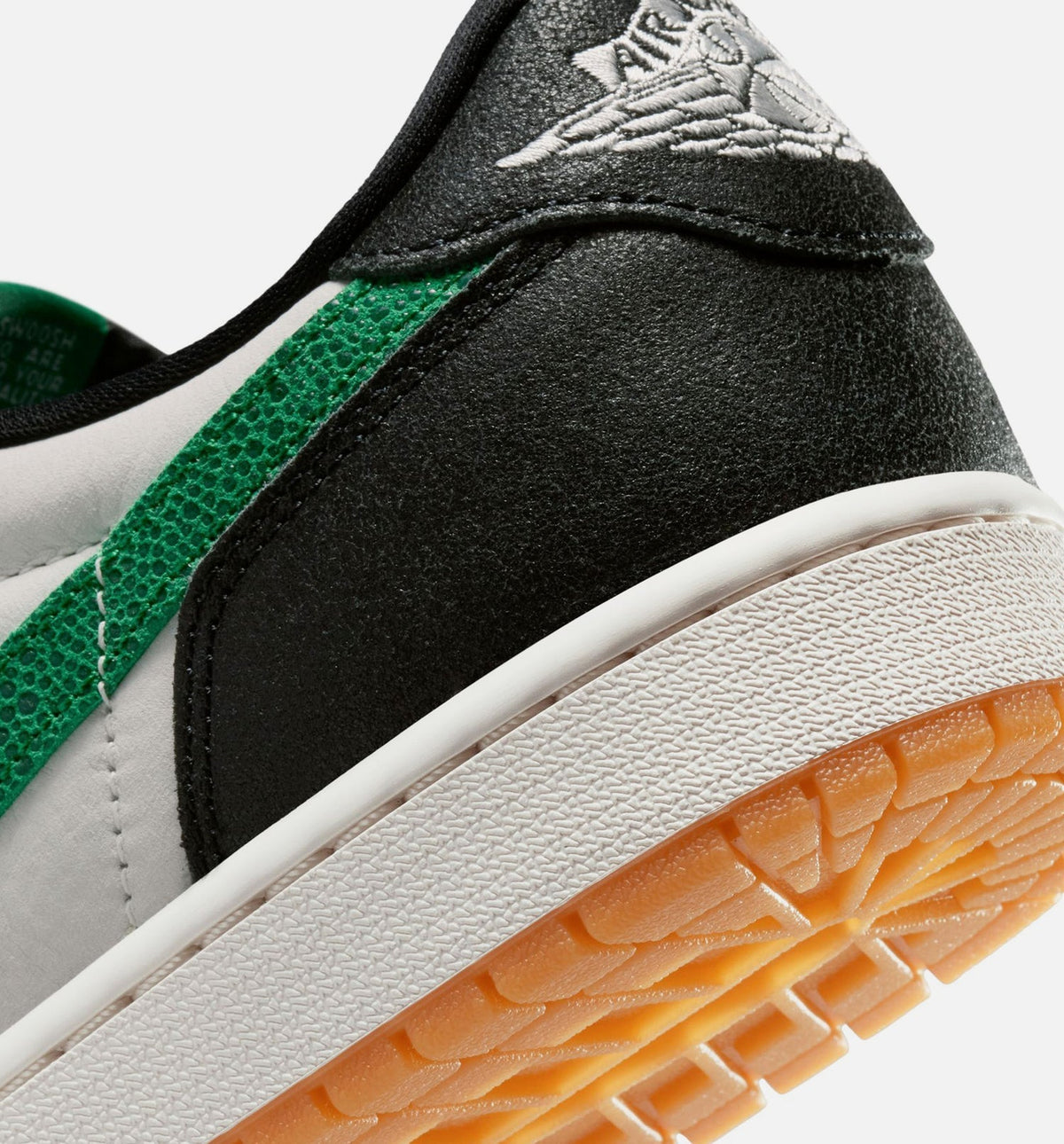 Air Jordan 1 Retro Low OG Phantom/Pine Green Men's Lifestyle Shoes - Phantom/Pine Green/Black