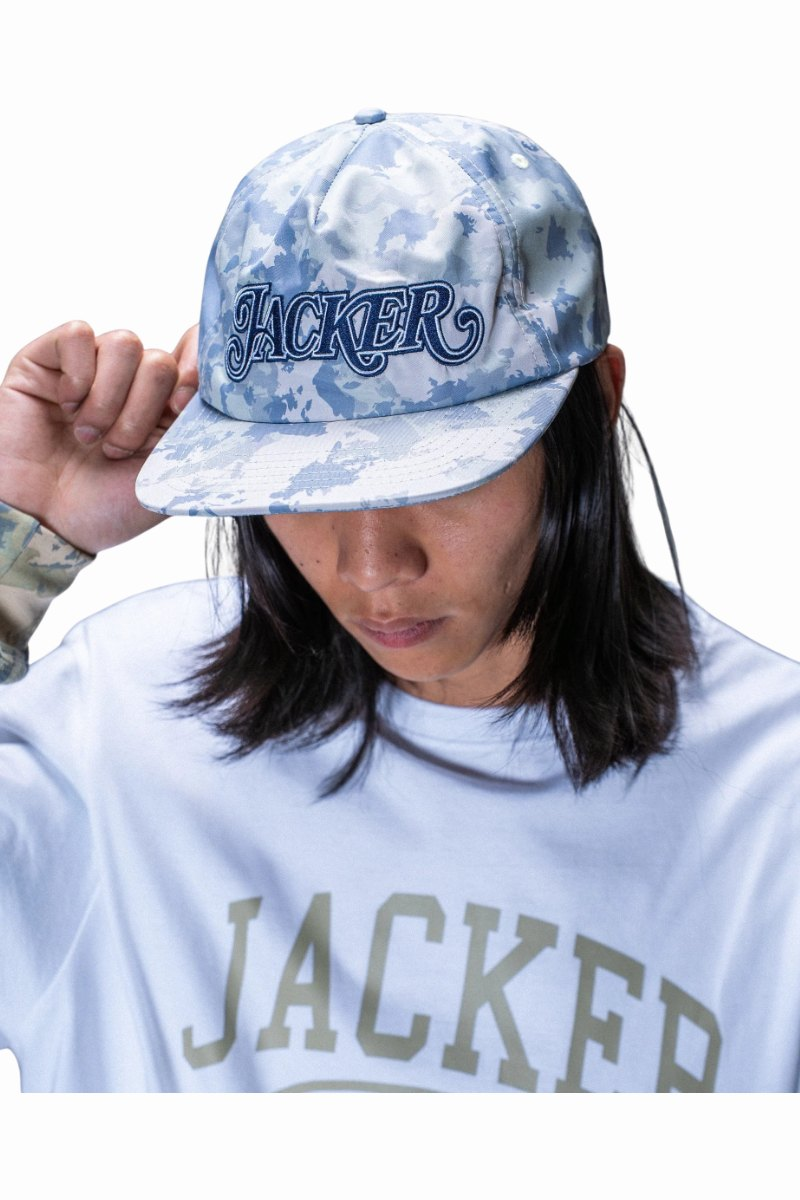 JACKER BIG LOGO SNAPBACK 5 PANEL Camo