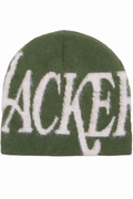 JACKER BLUE MOHAIR BEANIE Green