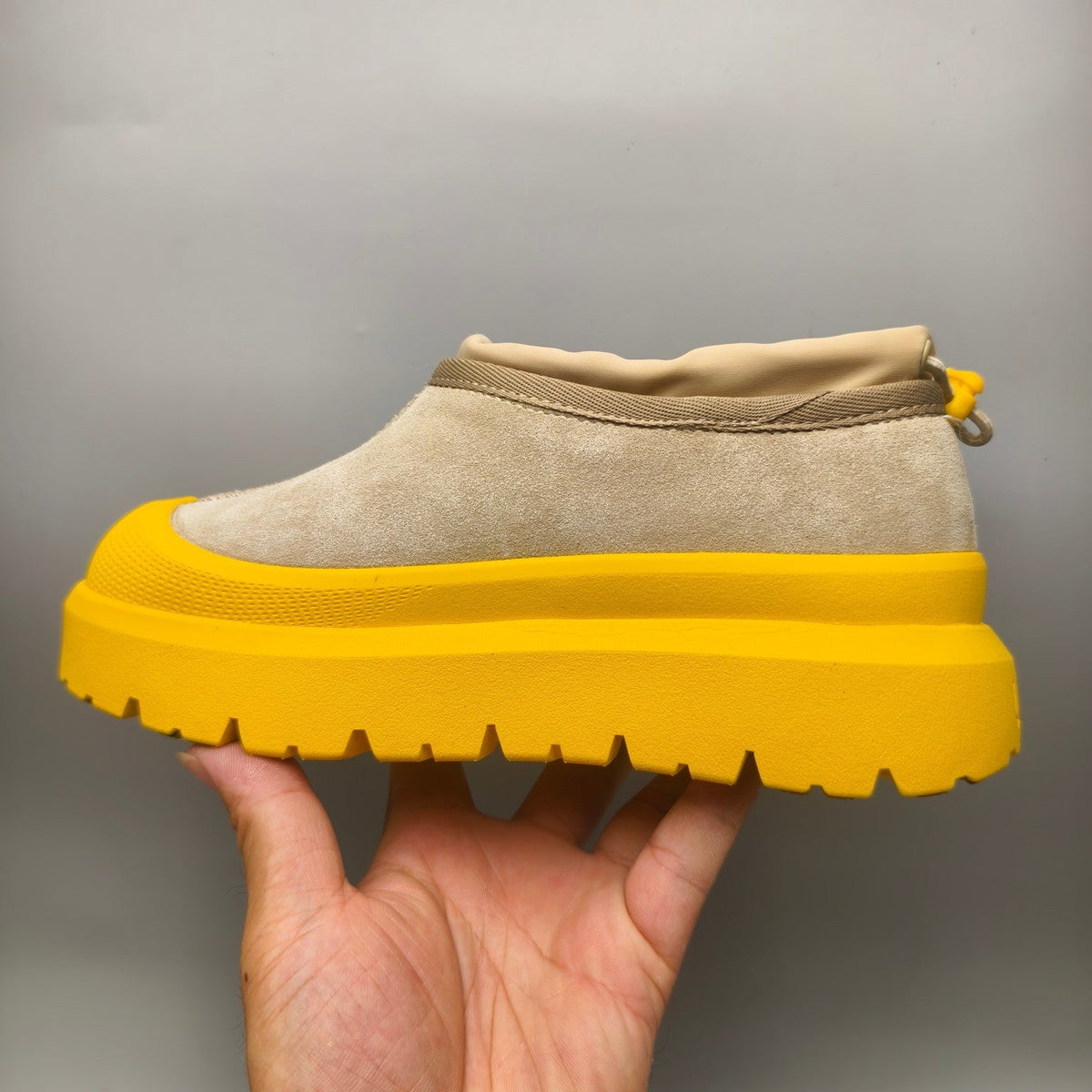 Yellow Slip-On Trendy Casual Sneakers — New Arrival | In Stock