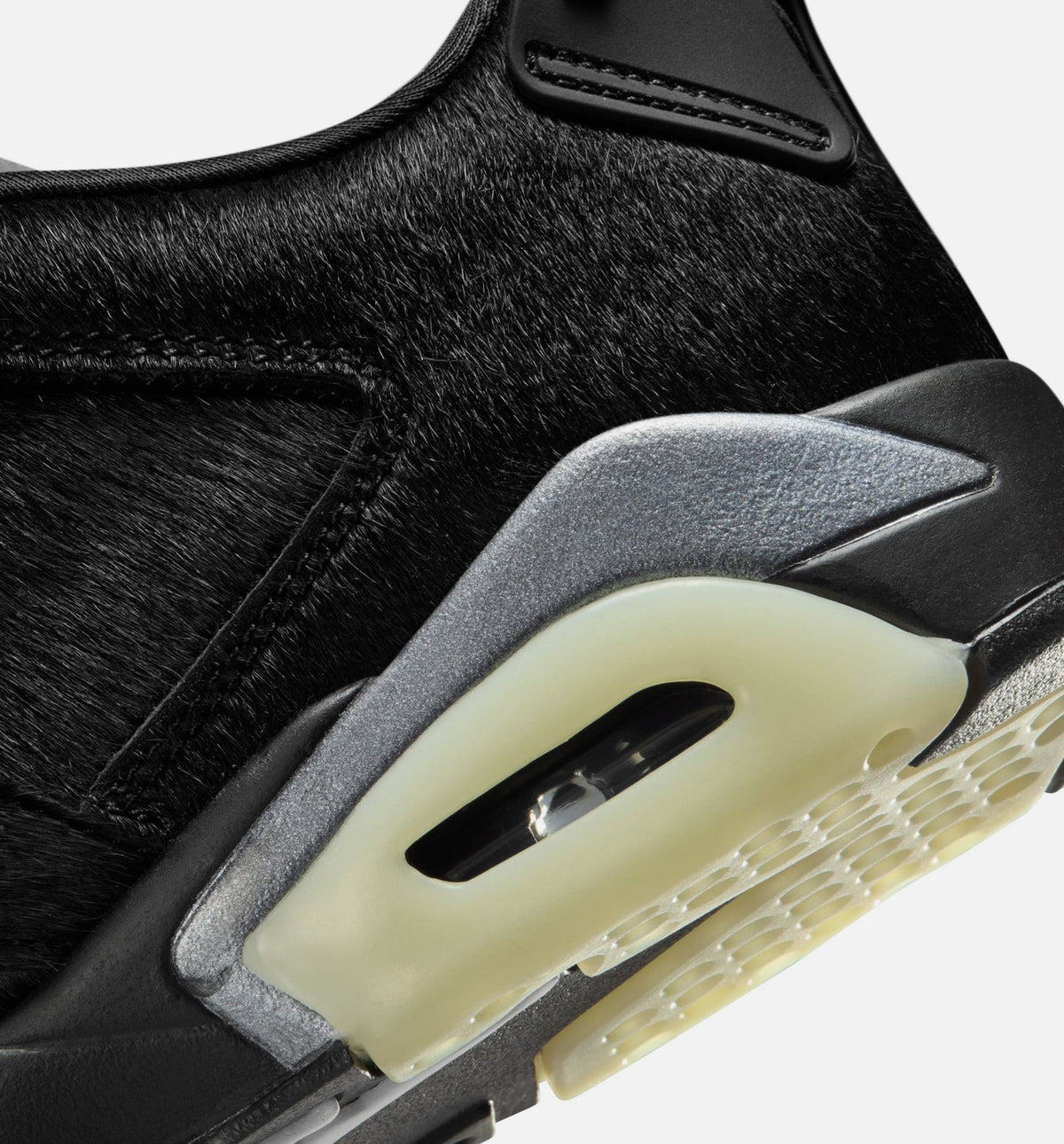 Air Jordan 6 Retro Low 'Blackout' - Women's Lifestyle Sneaker (Black/Black)