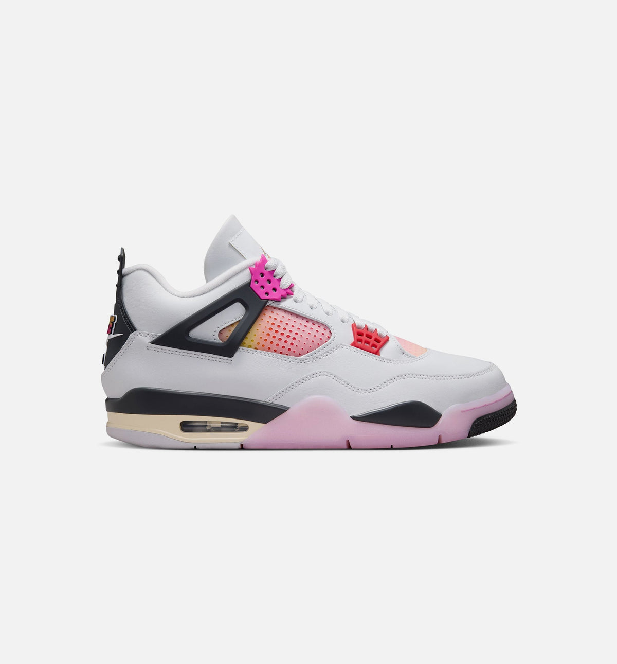 Air Jordan 4 Retro Comic Men's – Off White/Fire Pink/Anthracite