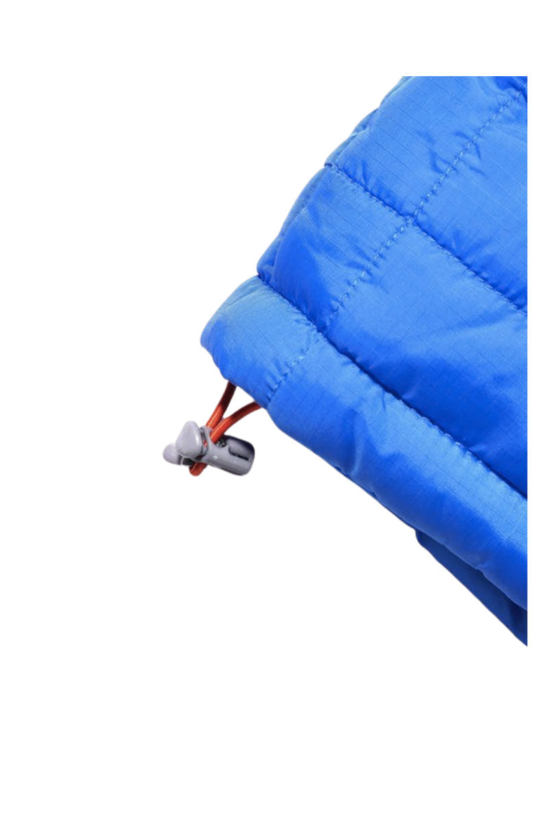BUTTER GRID PUFFER JACKET Royal Blue
