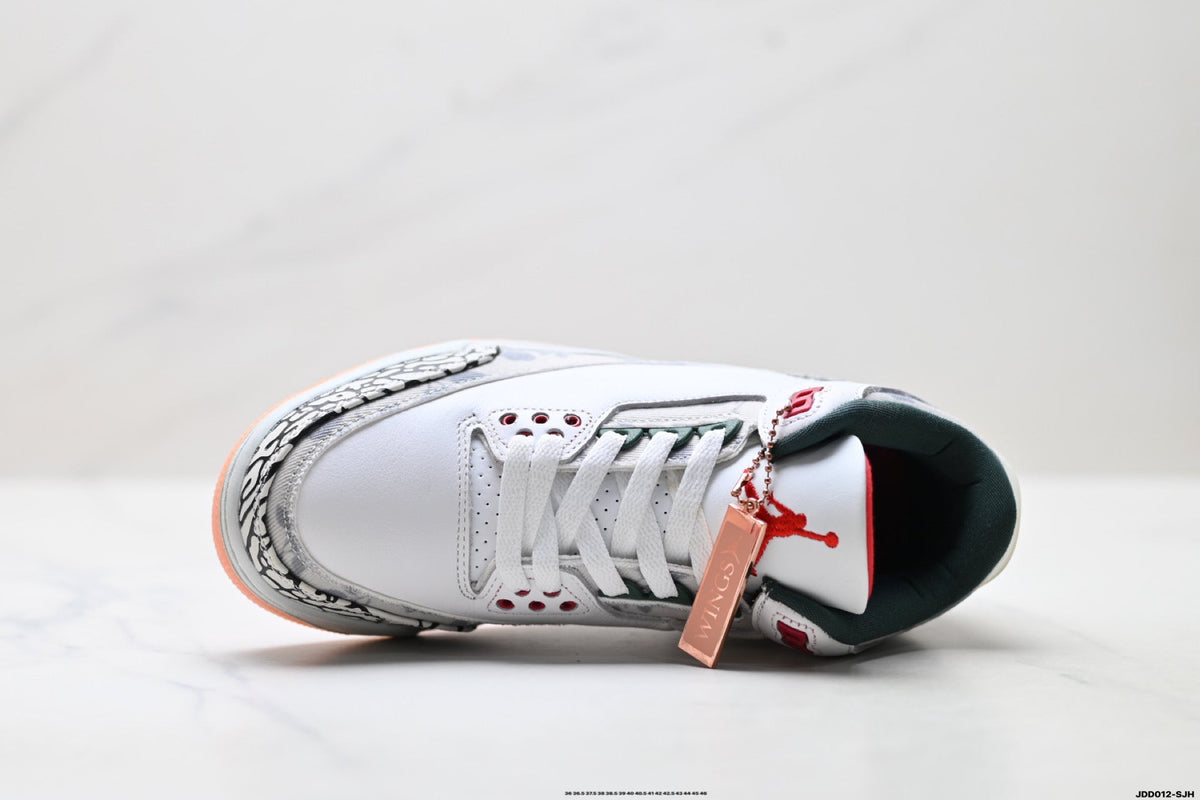 Jordan Legacy 312 Low White Cement Grey Gum Sneakers