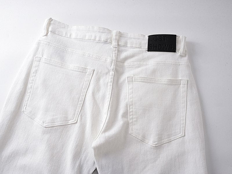LOSTSHDWS Flower Graphic Flared Jeans