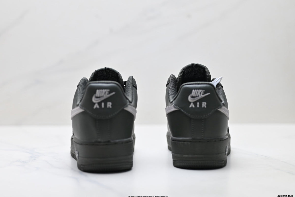 Nike Air Force 1 Low Charcoal Gray Unisex Sneakers Style 18