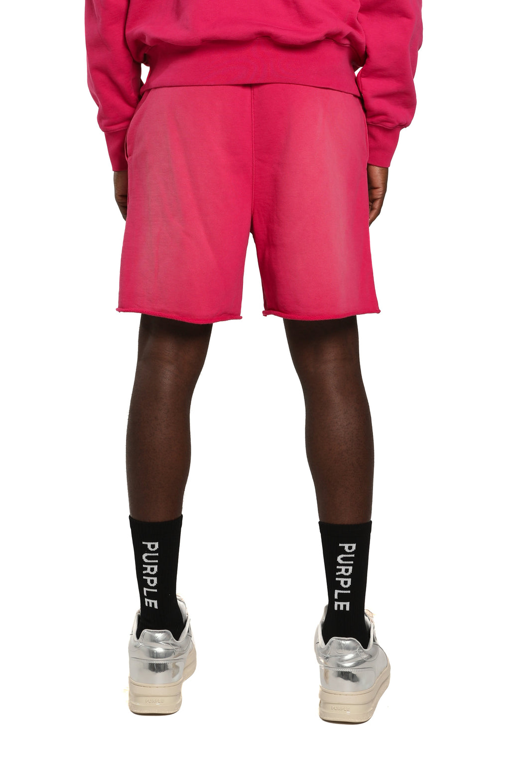 Purple Brand Midweight Fleece Shorts