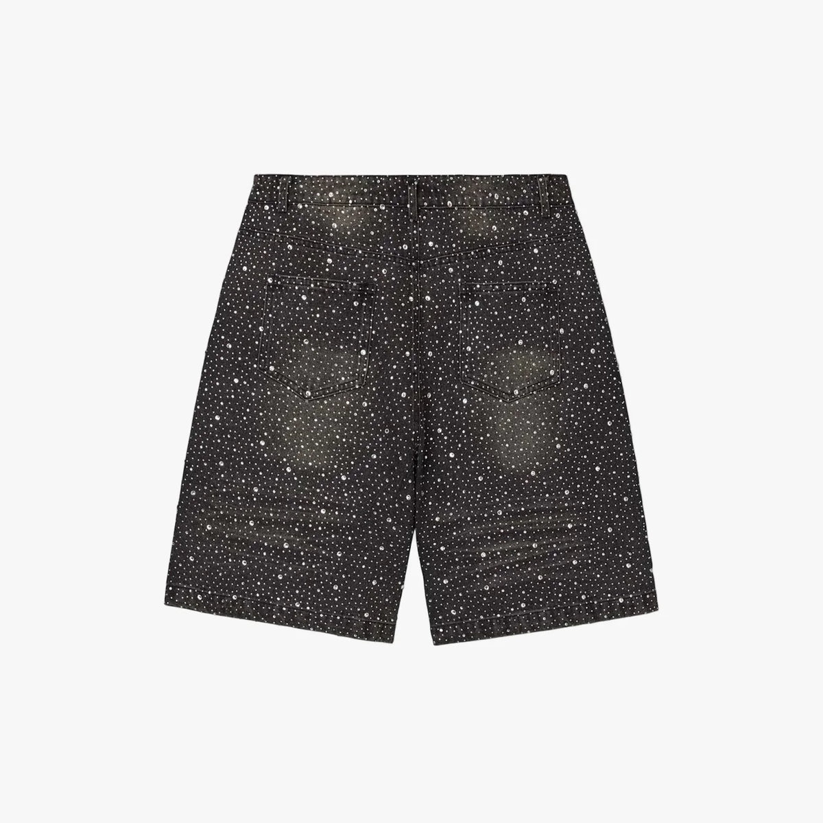 Vale Forever Rainstorm Jorts Black