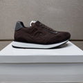 Dolce & Gabbana Dark Brown Low-Top Sneakers