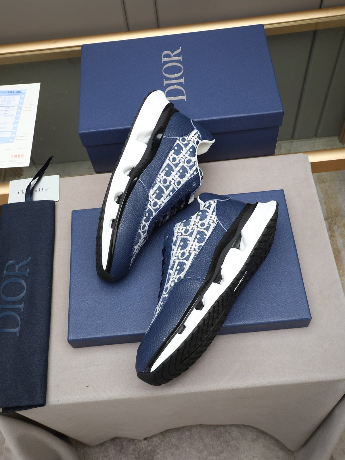 Dior Oblique Low-Top Sneakers