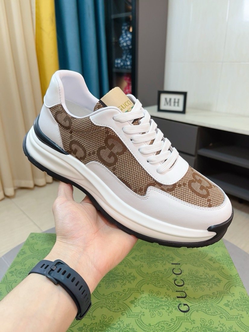 Gucci Men's GG Pattern Sneakers