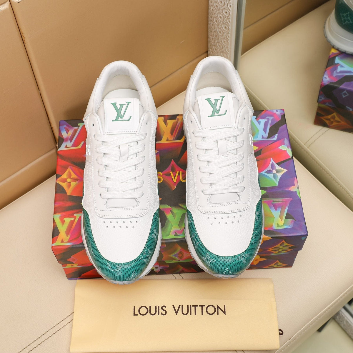 Louis Vuitton Run Away Monogram Sneakers