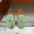 Tassel Backless Loafers