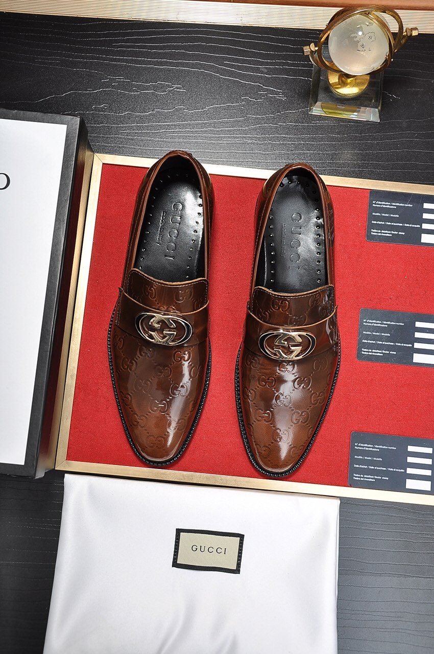 Gucci Men's Buckle Loafers