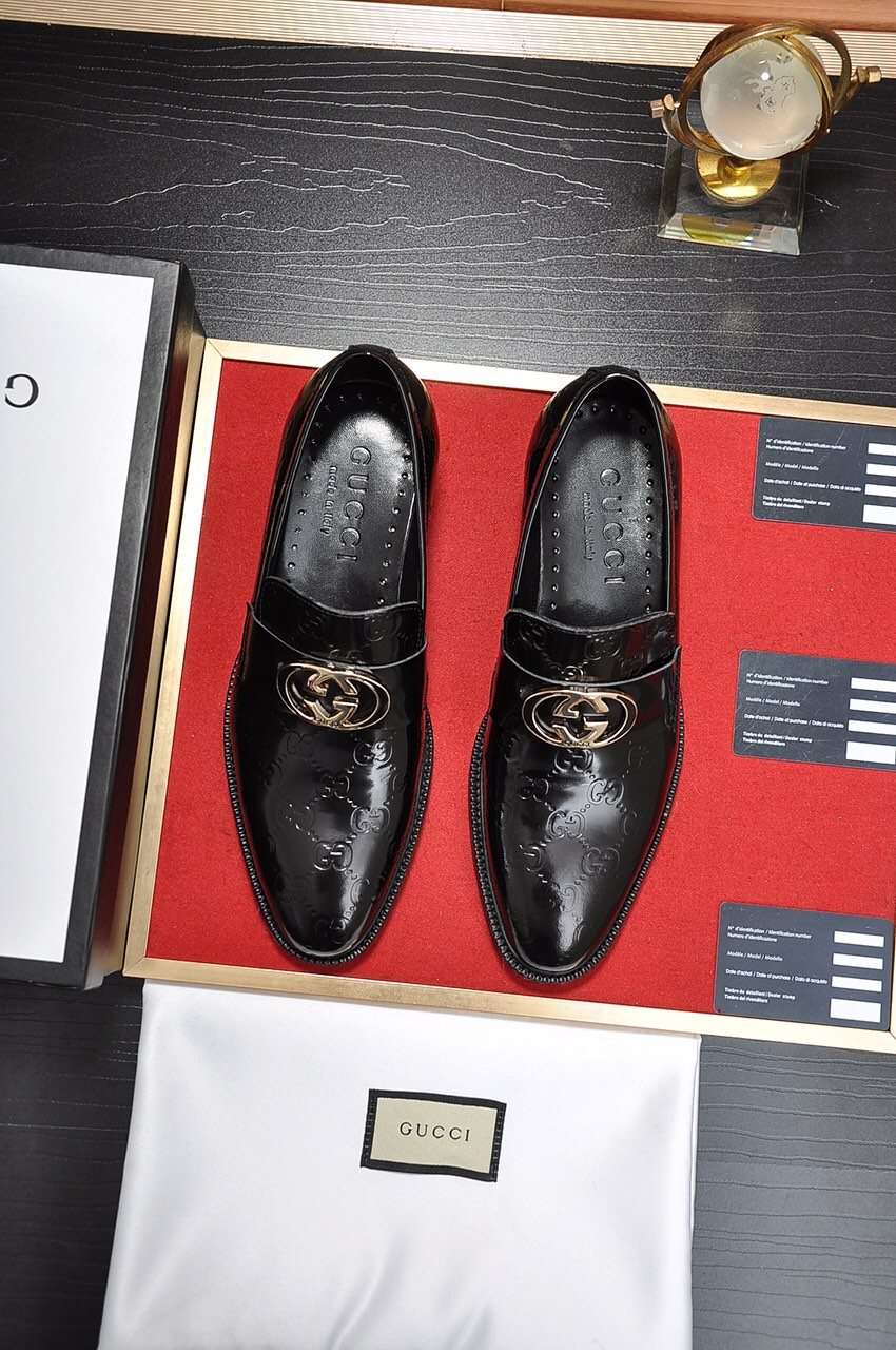 Gucci Men's Buckle Loafers