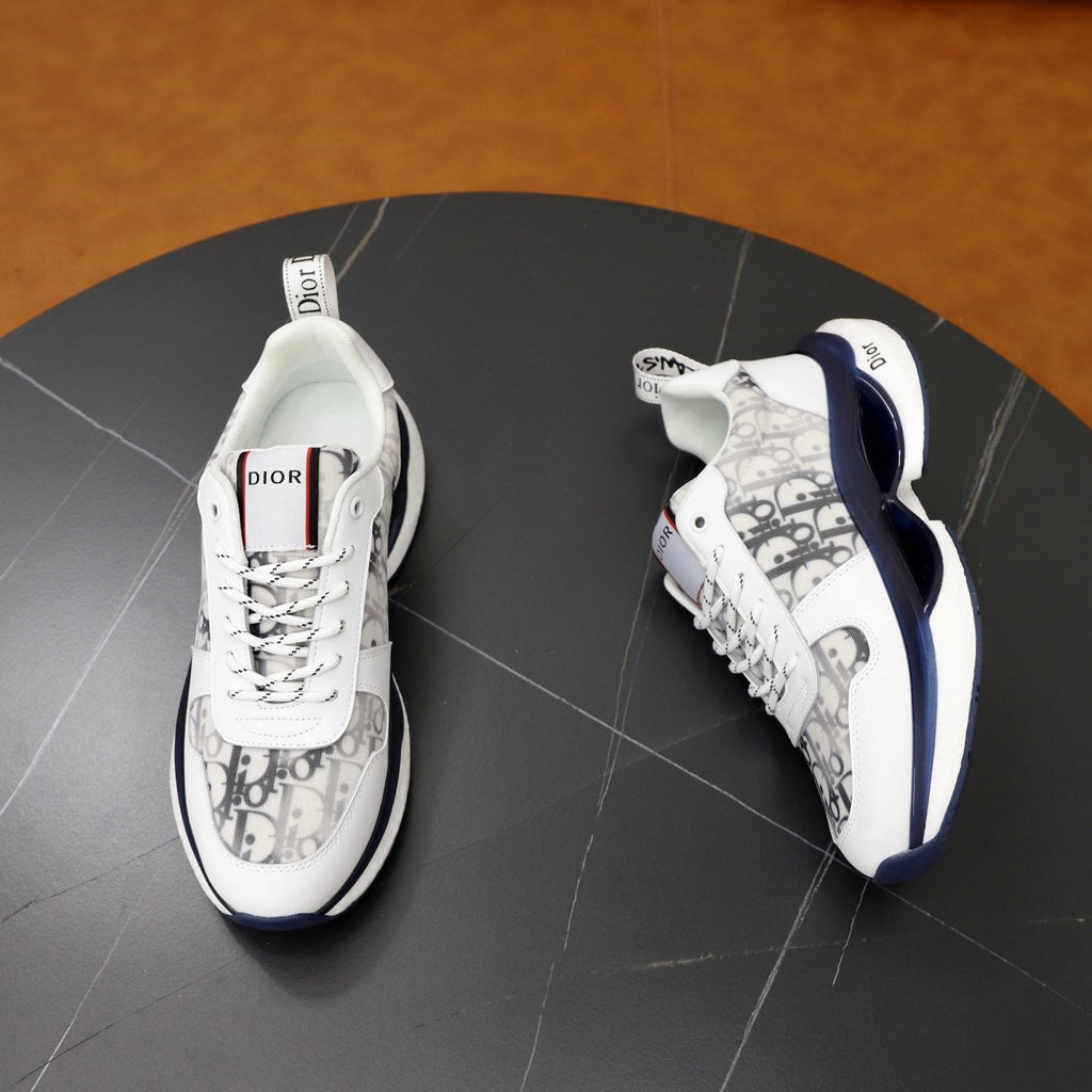 Dior Men's Patterned Lace-Up Sneakers