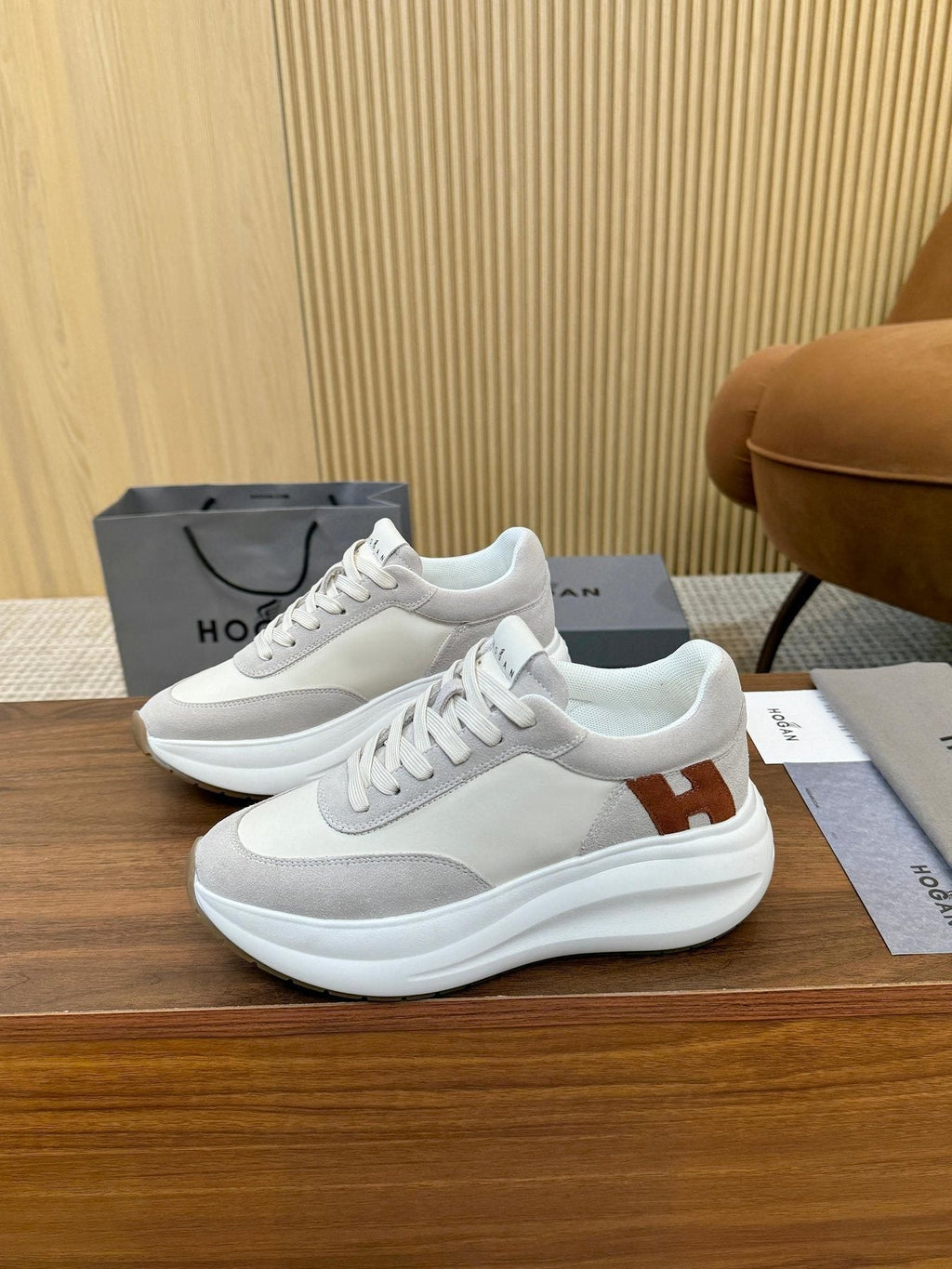 Hogan Women's H696 Platform Sneakers